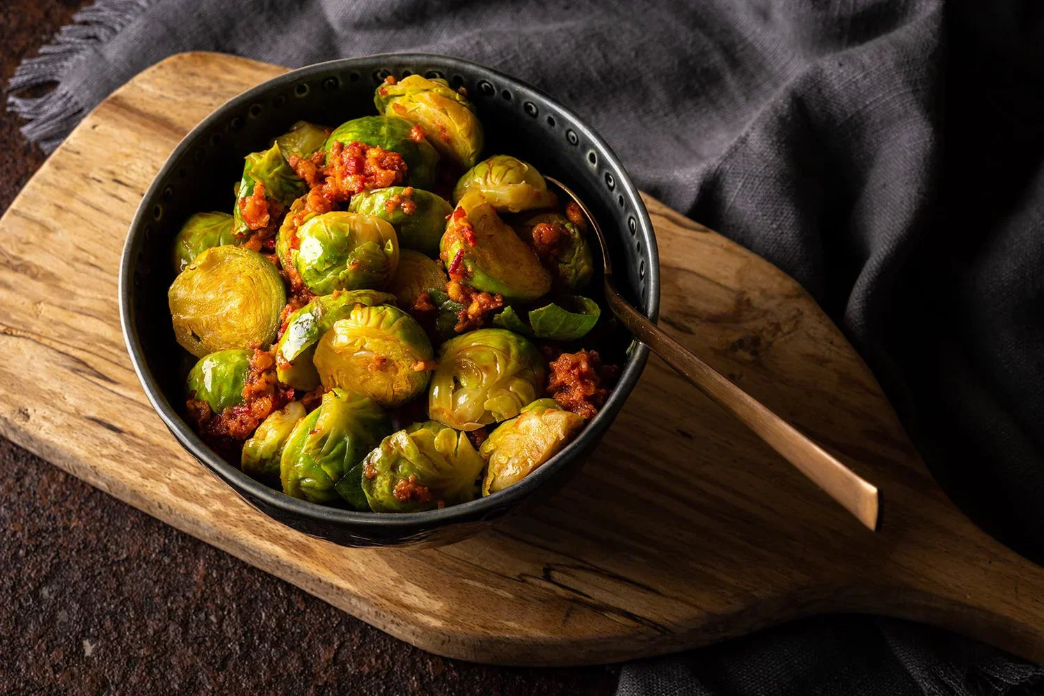 Nduja Sprouts: A Festive Side Dish – The Real Cure