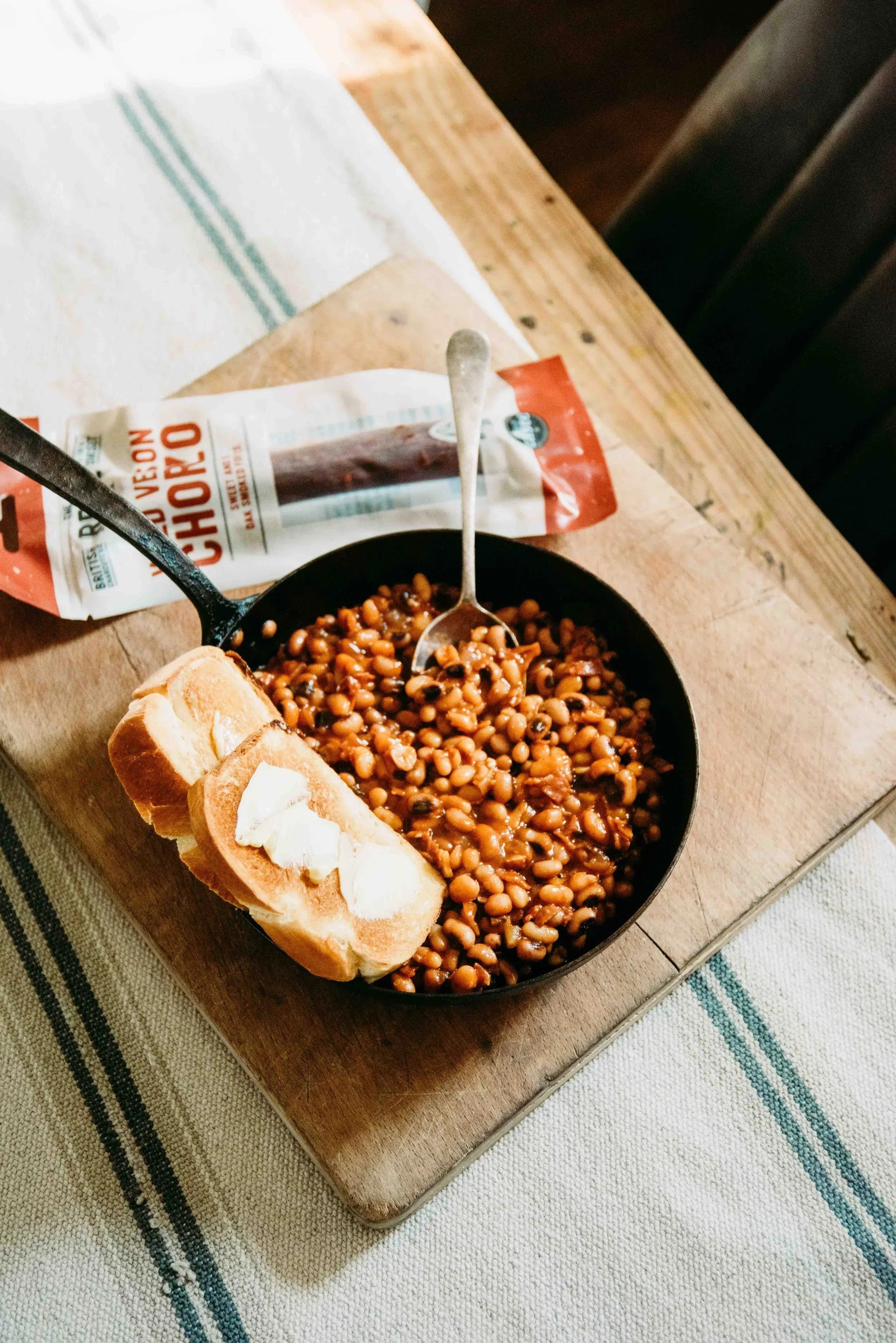 CHORIZO BAKED BEANS