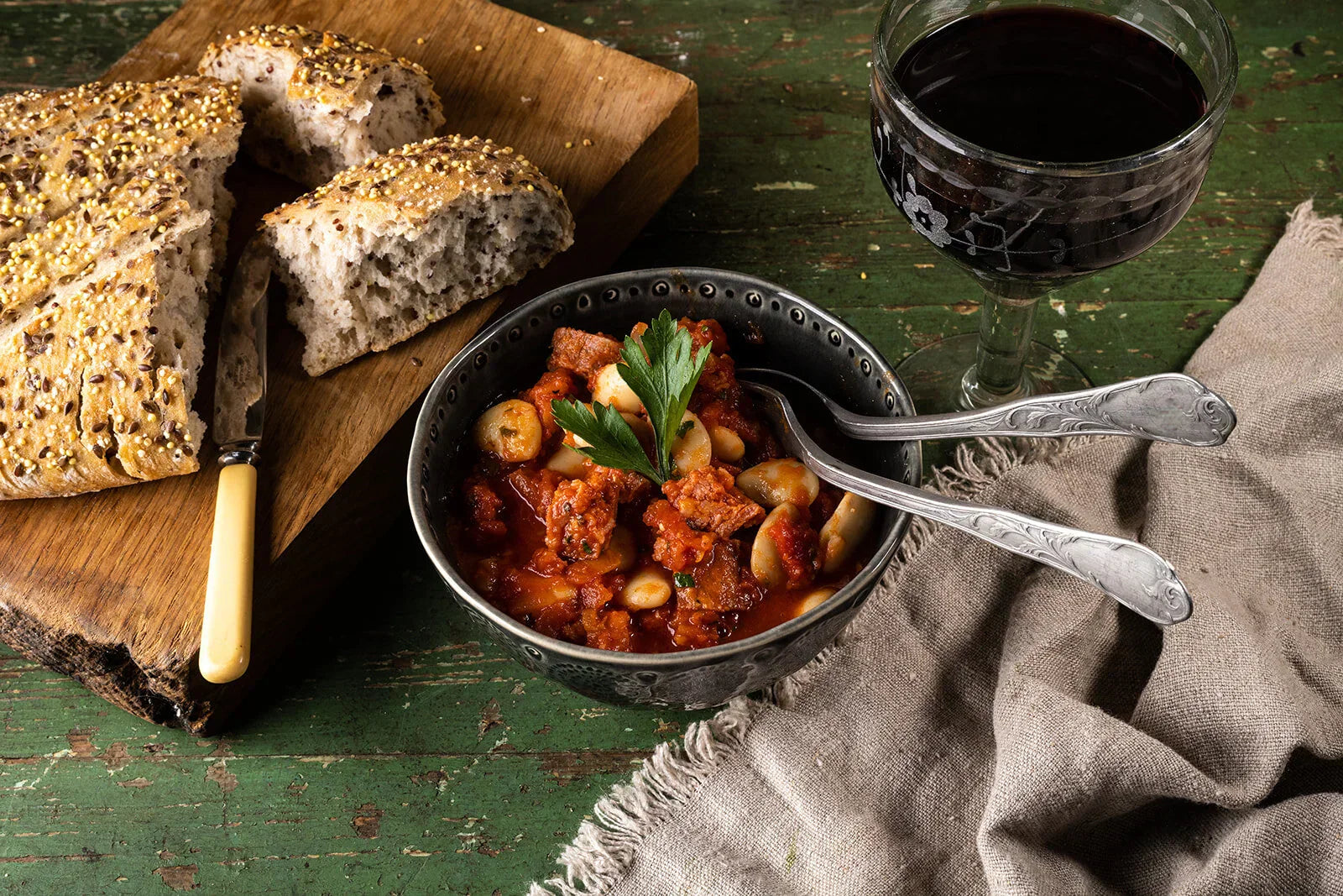 DORSET CHORIZO PICANTE & BUTTERBEAN STEW
