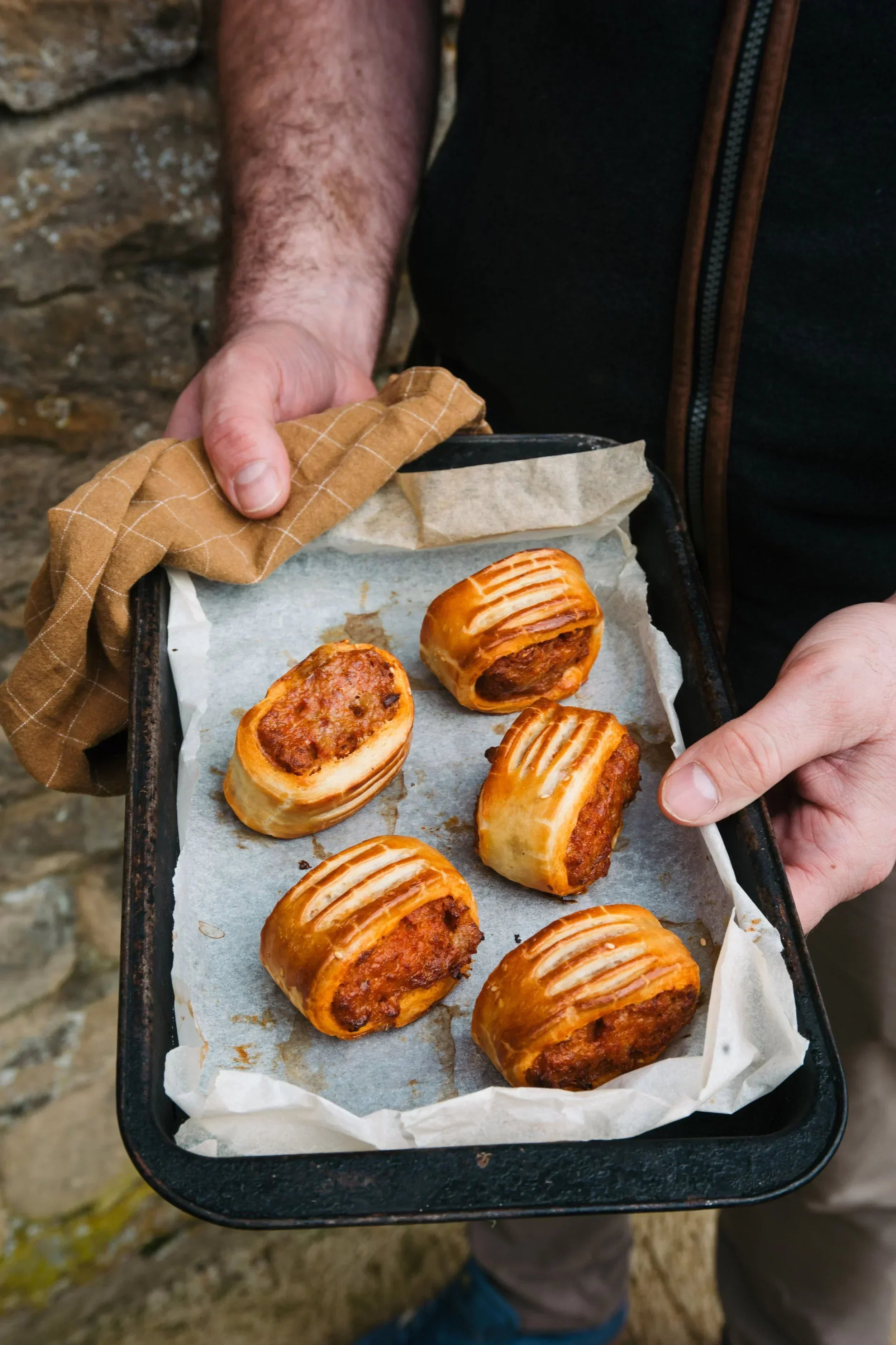 DORSET CHORIZO SAUSAGE ROLLS