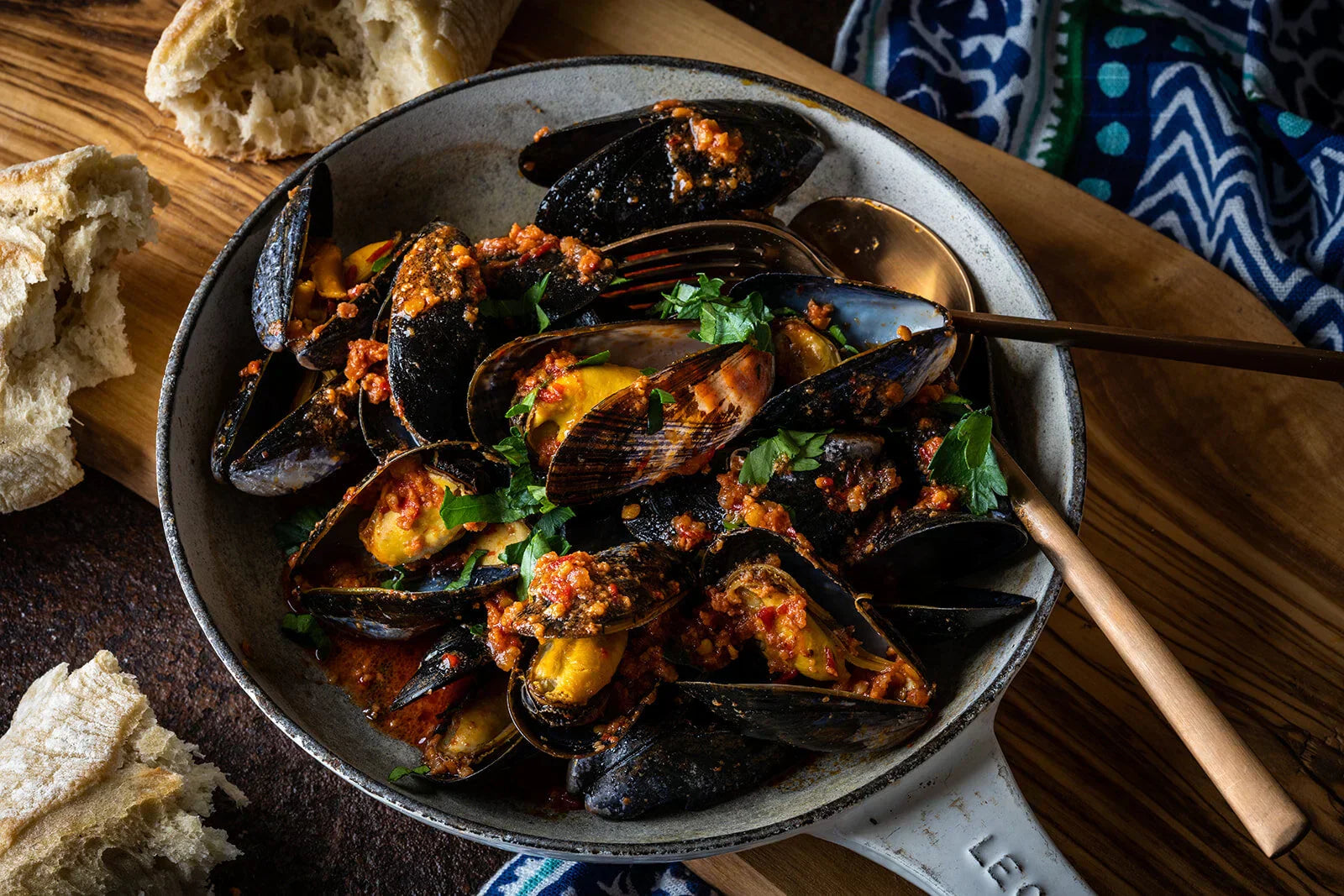 DORSET NDUJA MUSSELS
