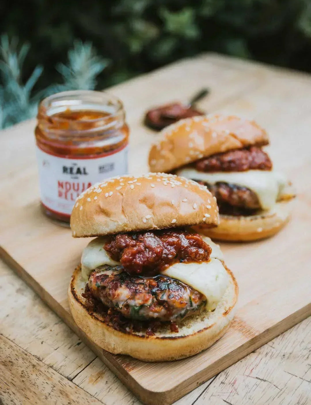 MARCUS WAREING'S PORK & CHORIZO BURGERS