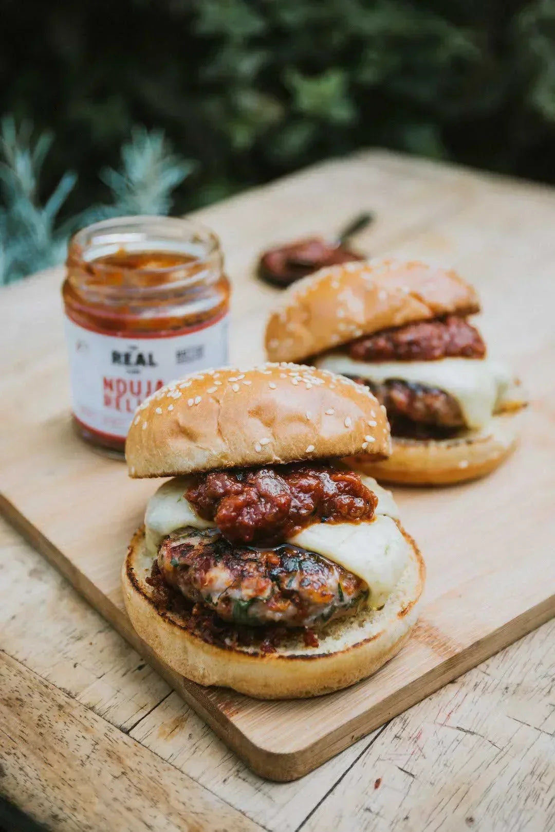 MARCUS WAREING'S PORK & CHORIZO BURGERS