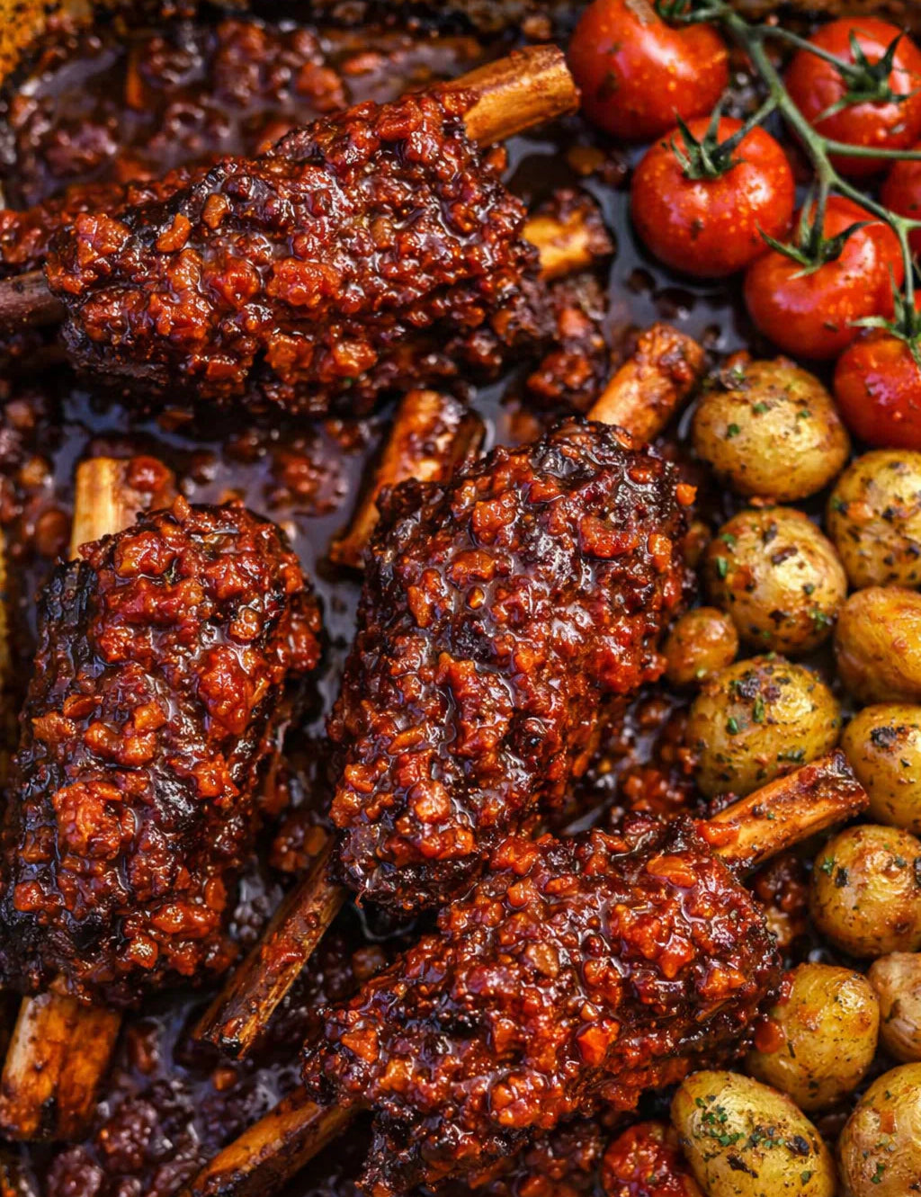 Nduja Relish Glazed Short Ribs