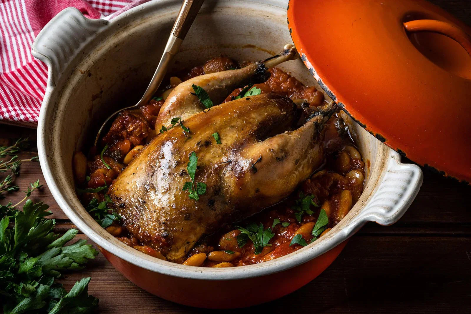 PHEASANT CHORIZO AND BUTTERBEAN STEW