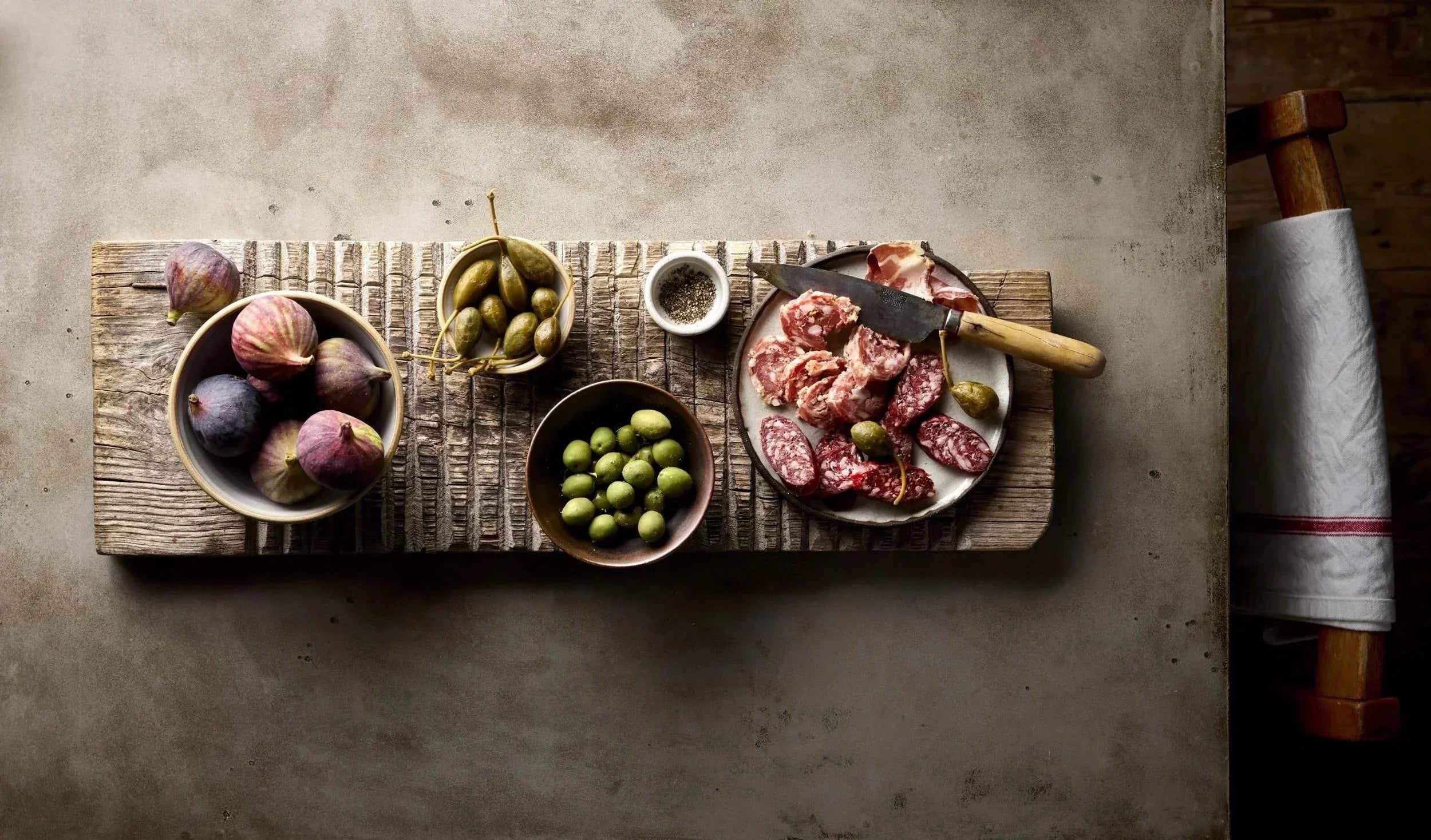 Two Dorset Farms, One Salami
