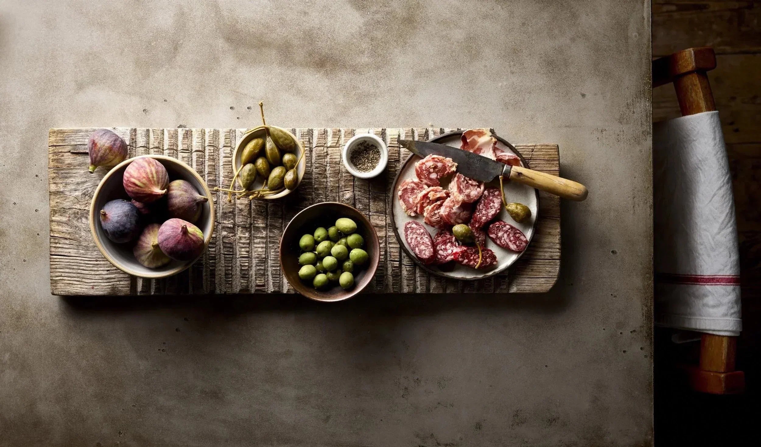 Two Dorset Farms, One Salami