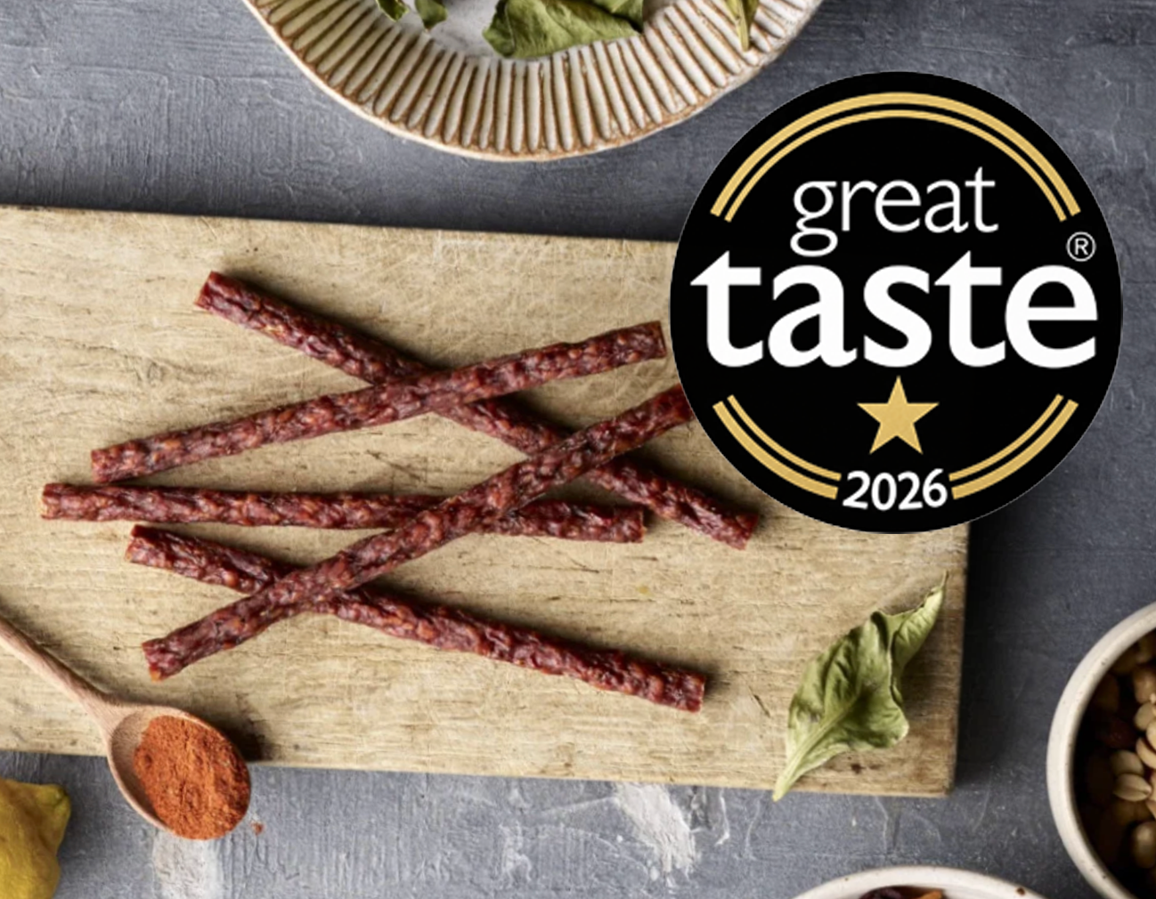 Snacking salamis bring home the gold at Great Taste Awards 2026
