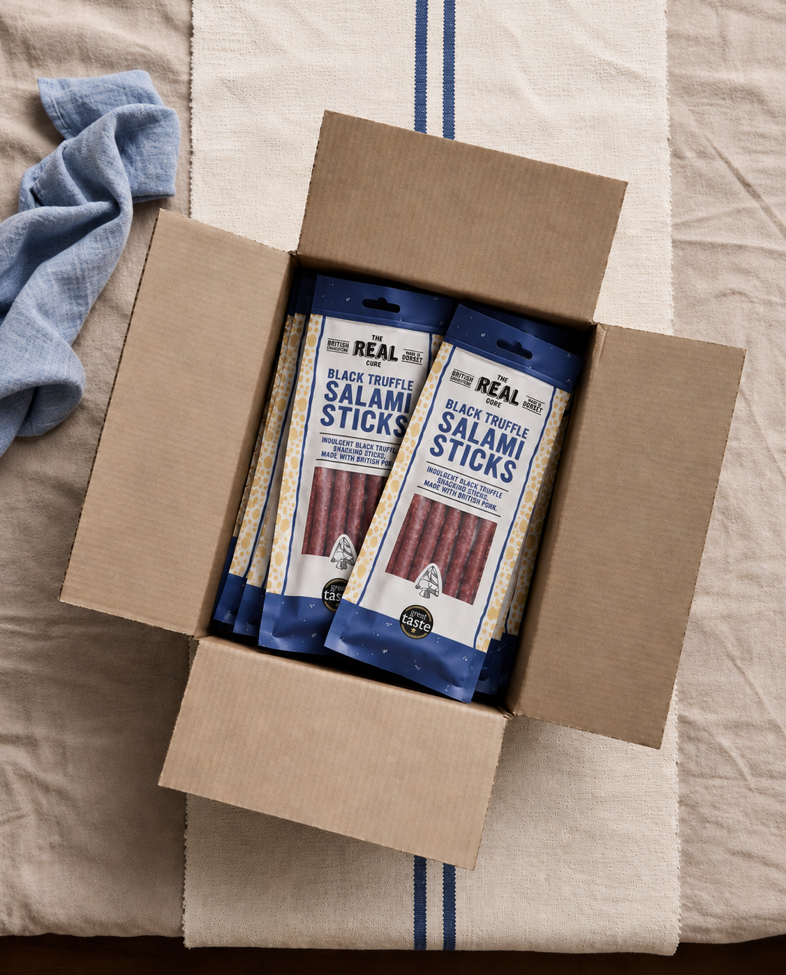 Black Truffle Snacking Salami Case of 12