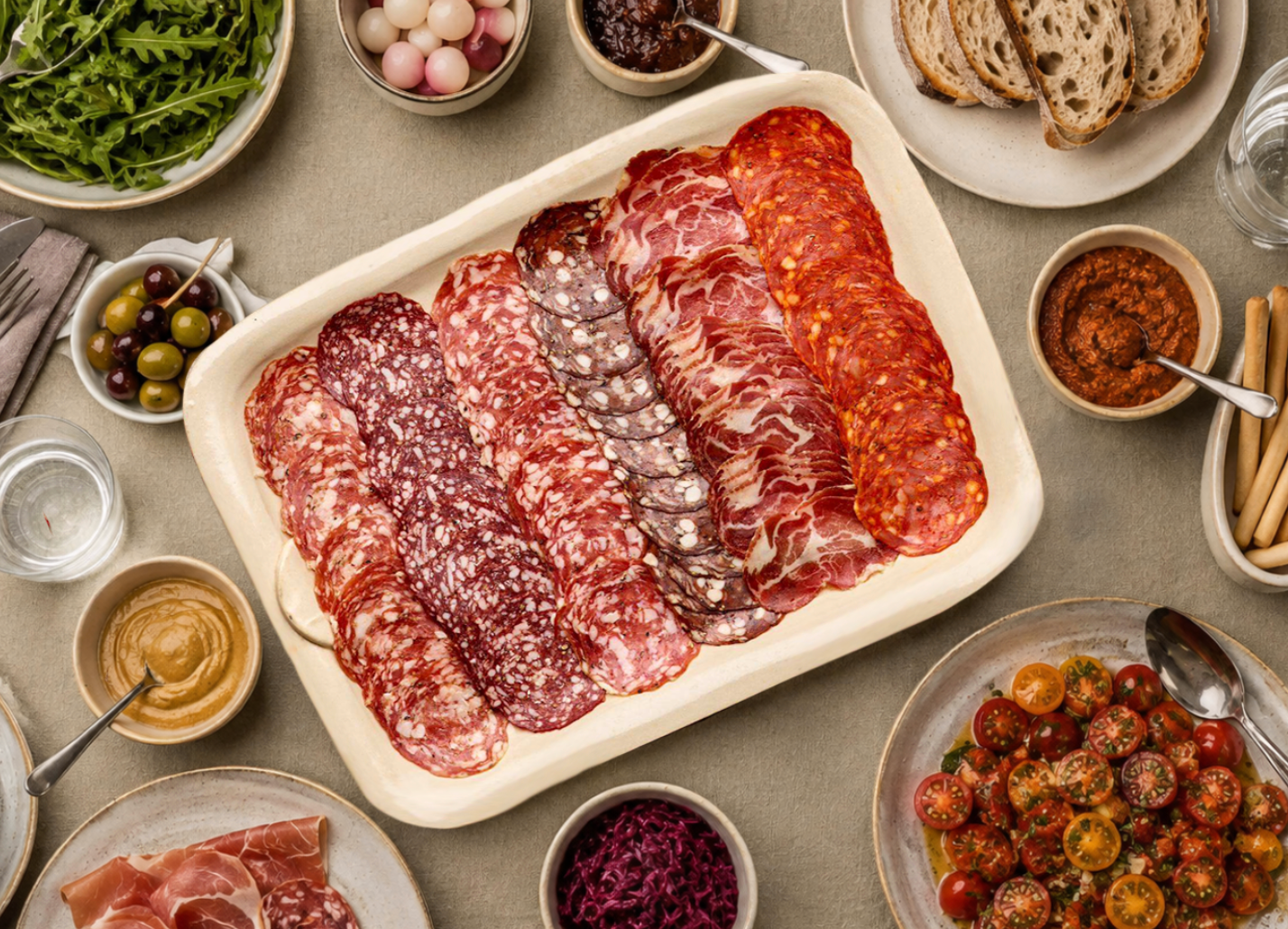 Gather & Feast Charcuterie Sharing Platter