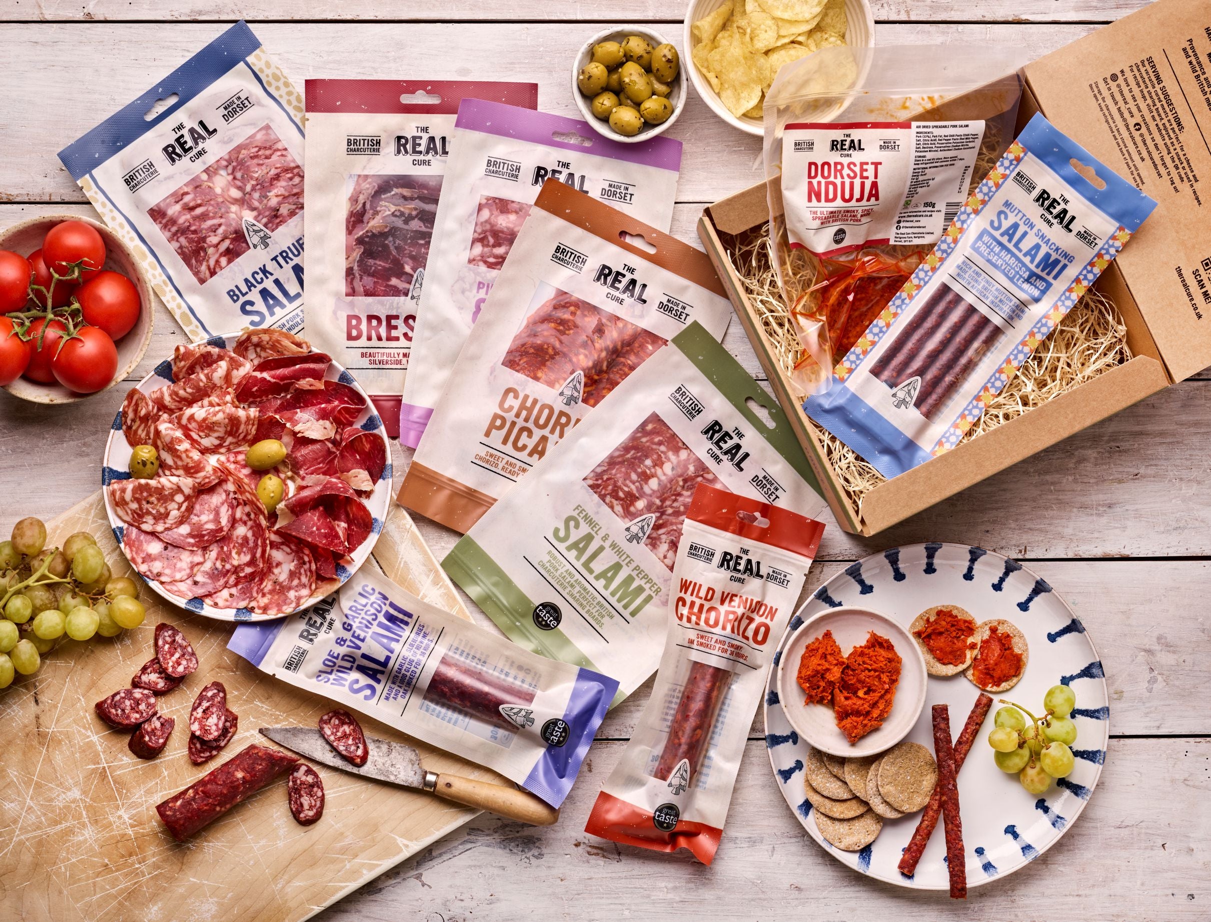 Father's Day charcuterie gift hamper