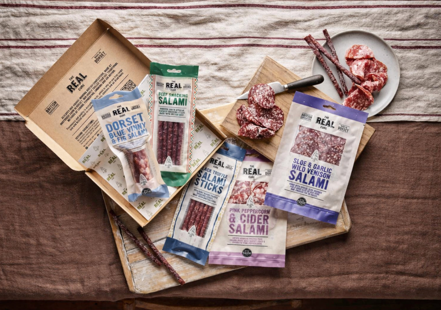 Autumn Charcuterie Letterbox Cured Meat Gift