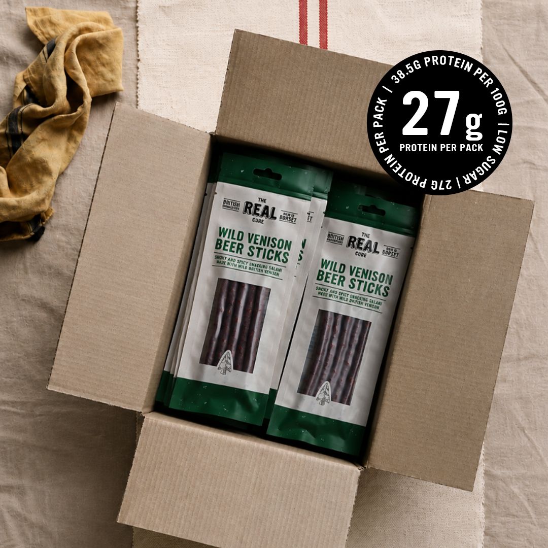 Wild Venison Snacking Salami Case of 12