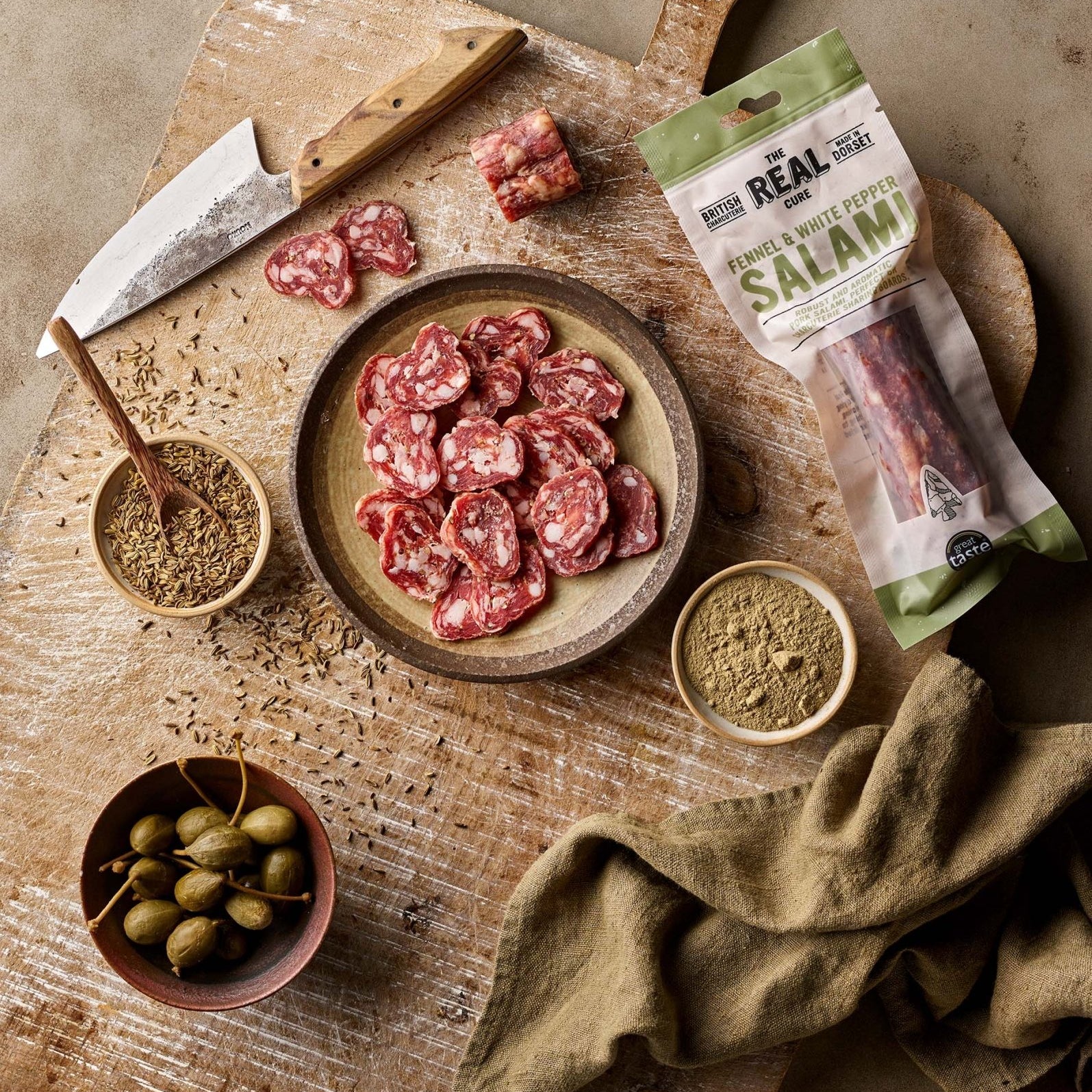 Fennel & White Pepper Salami - The Real Cure