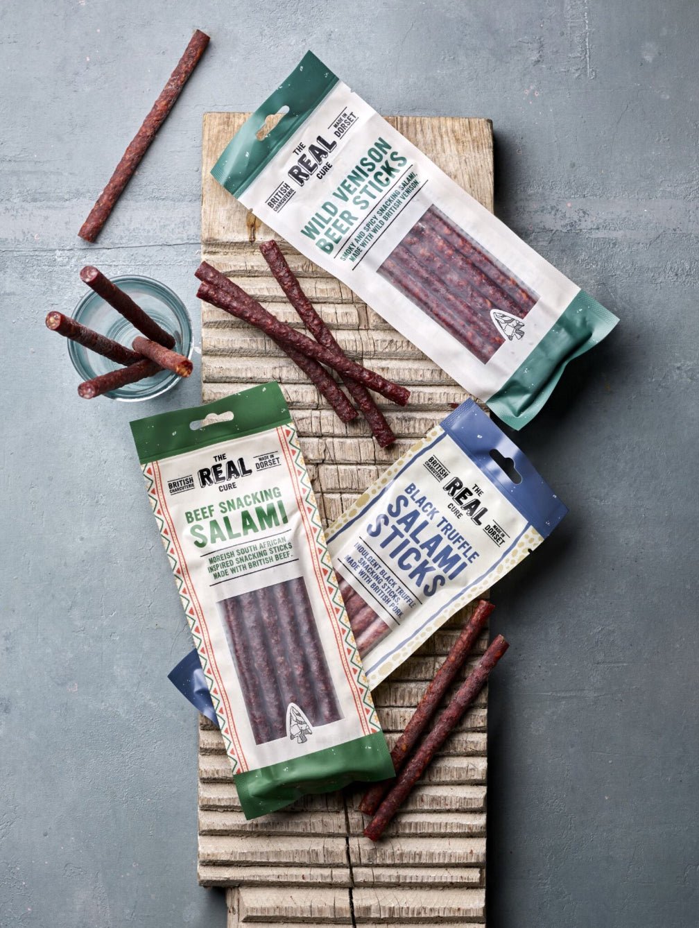 Monthly Protein Snacking Salami Subscription - The Real Cure