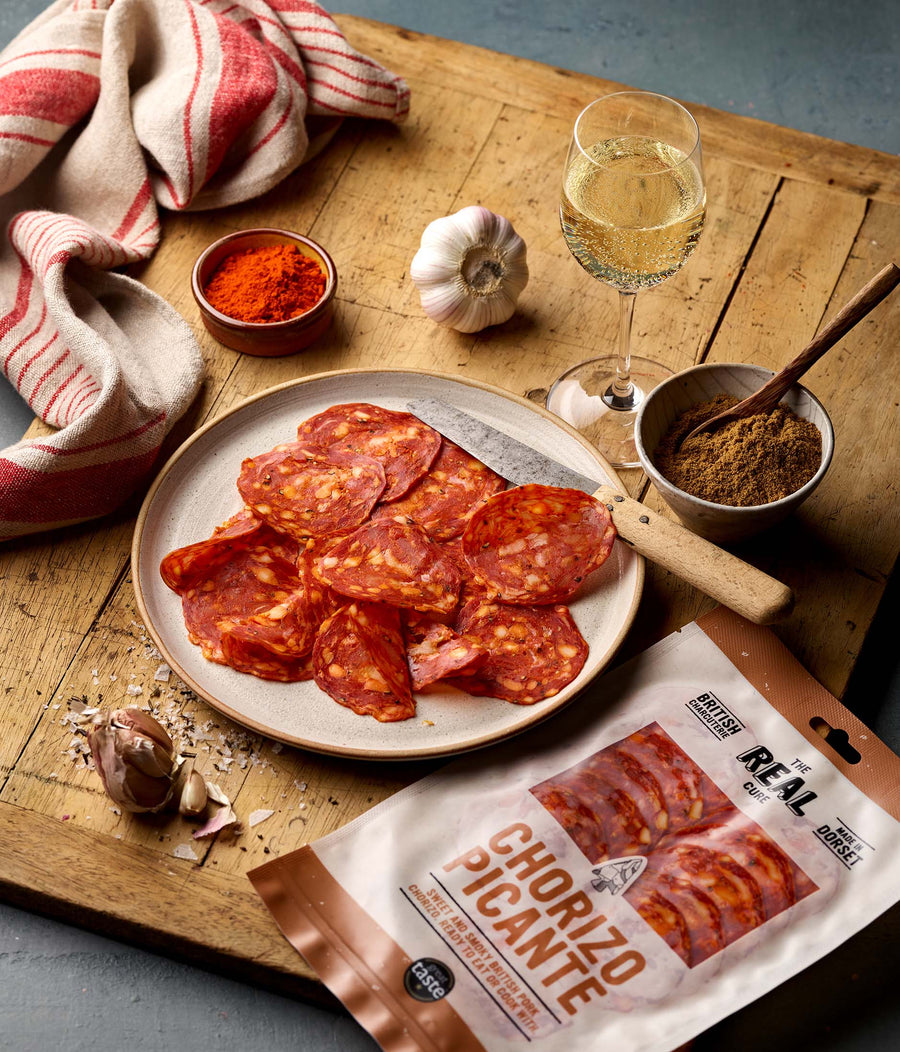 Dorset Chorizo Picante Sliced