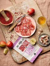 Pink Peppercorn & Purbeck Cider Salami - Sliced