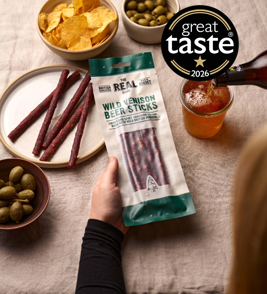 Wild Venison Beer Sticks Great Taste Award Winning